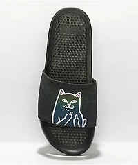 RIPNDIP Lord Jermal Leaf Camo Black Slide Sandals