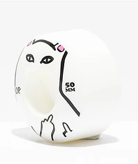 RIPNDIP Lord Nermal 50mm White Skateboard Wheels