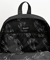 RIPNDIP Lord Nermal Black Backpack