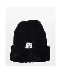 RIPNDIP Lord Nermal Black Beanie