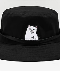 RIPNDIP Lord Nermal Black Bucket Hat