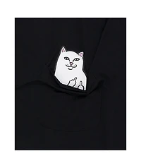 RIPNDIP Lord Nermal Black Pocket T-Shirt