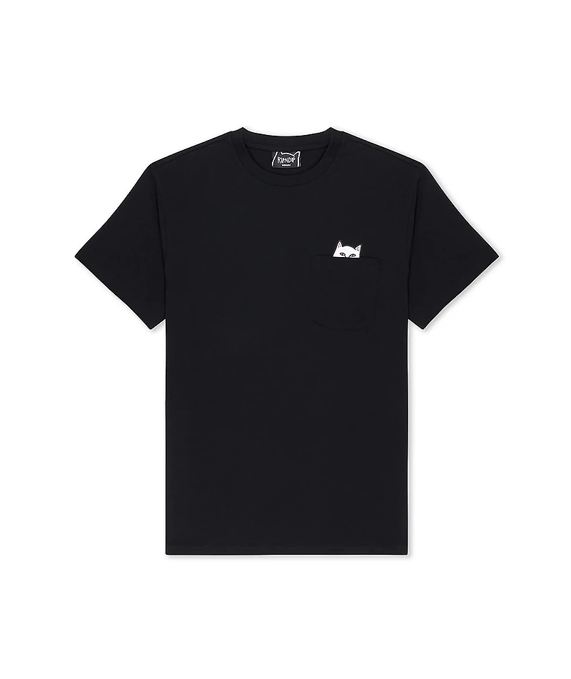 RIPNDIP Lord Nermal Black Pocket T-Shirt