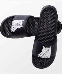 RIPNDIP Lord Nermal Black Slide Sandals