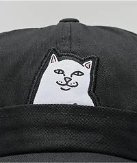 RIPNDIP Lord Nermal Black Strapback Hat