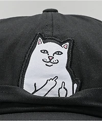 RIPNDIP Lord Nermal Black Strapback Hat