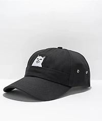 RIPNDIP Lord Nermal Black Strapback Hat