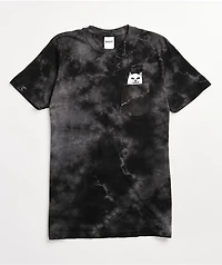 RIPNDIP Lord Nermal Black Tie Dye T-Shirt