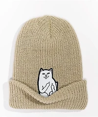 RIPNDIP Lord Nermal Cream Beanie