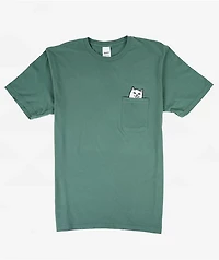 RIPNDIP Lord Nermal Green Pocket T-Shirt