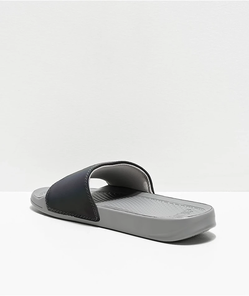 RIPNDIP Lord Nermal Iridescent Grey Slide Sandals