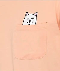 RIPNDIP Lord Nermal Peace Peach T-Shirt