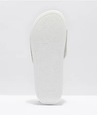 RIPNDIP Lord Nermal Rhinestone White Slide Sandals