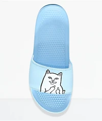 RIPNDIP Lord Nermal Sky Blue Slide Sandals