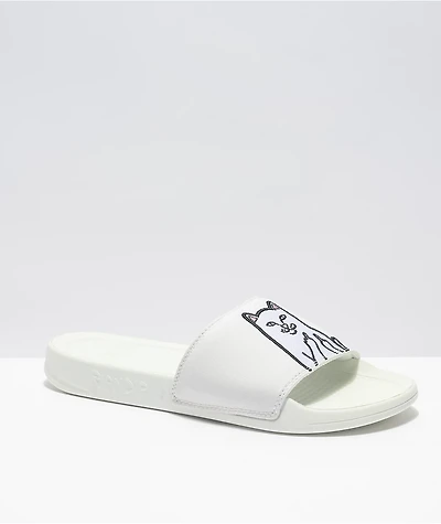 RIPNDIP Lord Nermal UV Blue Slide Sandals
