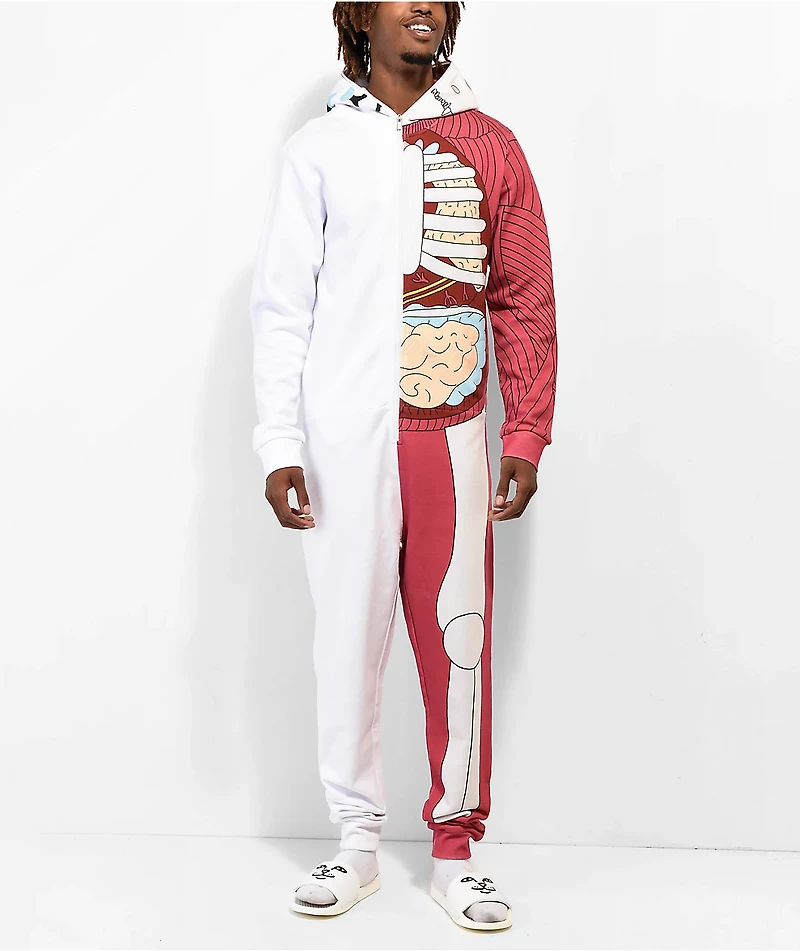 RIPNDIP Lord Nermal White Onesie