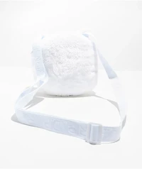 RIPNDIP Lord Nermal White Sherpa Crossbody Bag