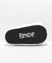 RIPNDIP Lord Nermal White Slippers