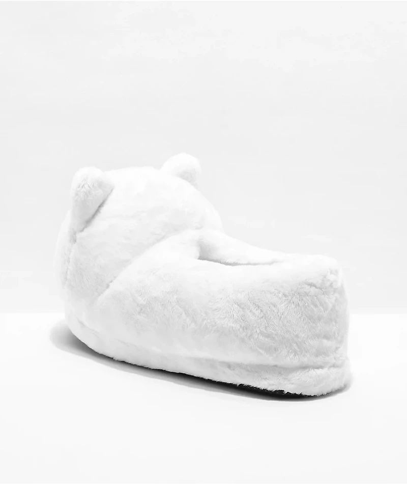 RIPNDIP Lord Nermal White Slippers