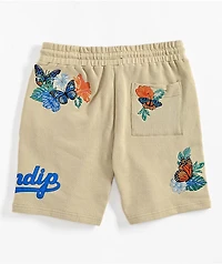 RIPNDIP Los Off White Sweat Shorts