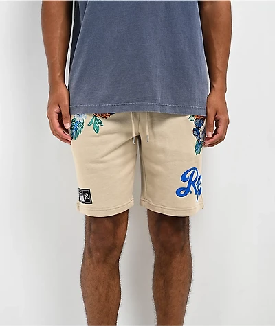 RIPNDIP Los Off White Sweat Shorts