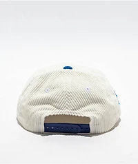 RIPNDIP Los RIPNDIP White Corduroy Snapback Hat