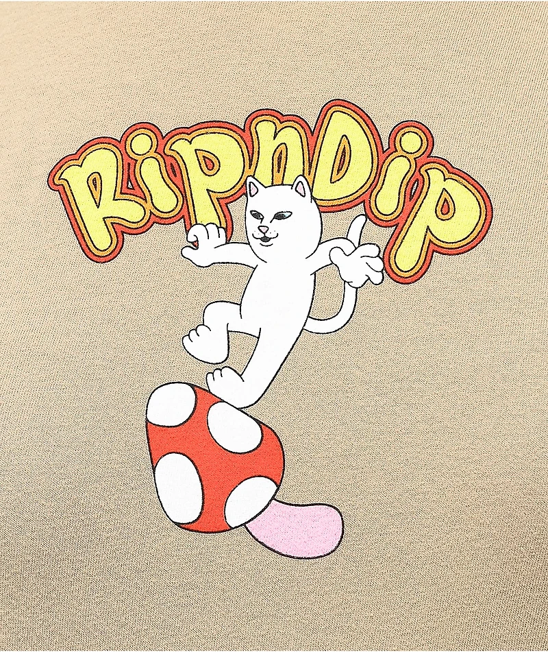 RIPNDIP Lucid Vacation Tan T-Shirt