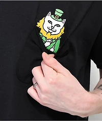 RIPNDIP Luck Of The Nerm Black Pocket T-Shirt