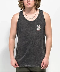 RIPNDIP Lucky Nerm Black Wash Tank Top