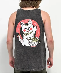 RIPNDIP Lucky Nerm Black Wash Tank Top