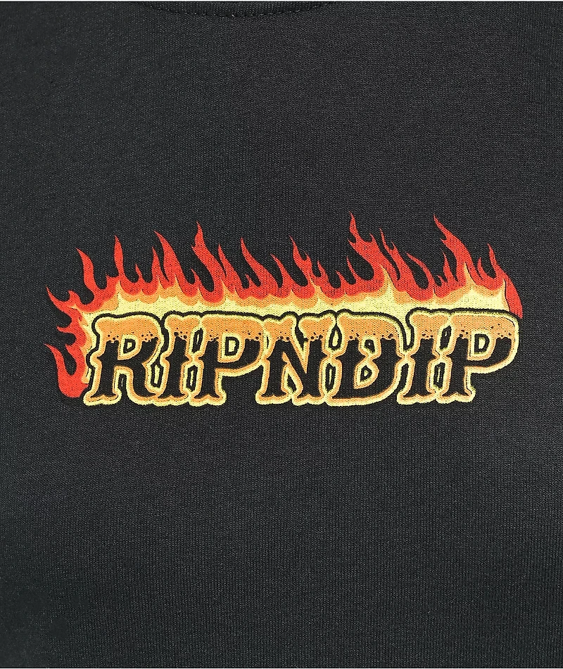 RIPNDIP Match Made Heaven Black Long Sleeve T-Shirt