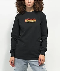 RIPNDIP Match Made Heaven Black Long Sleeve T-Shirt