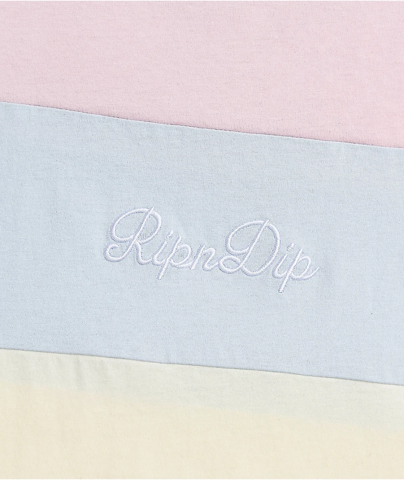 RIPNDIP Mid City Color Block Knit T-Shirt