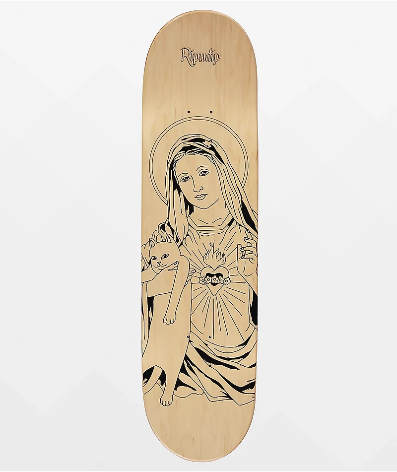 RIPNDIP Mother Mary 8.5" Skateboard Deck
