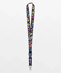 RIPNDIP Mr Nerm Black Lanyard