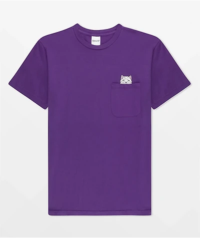 RIPNDIP Mummy Nerm Purple Pocket T-Shirt