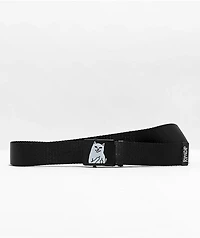 RIPNDIP Nermal Black Web Belt