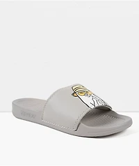 RIPNDIP Nermal S. Thompson Grey Slide Sandals