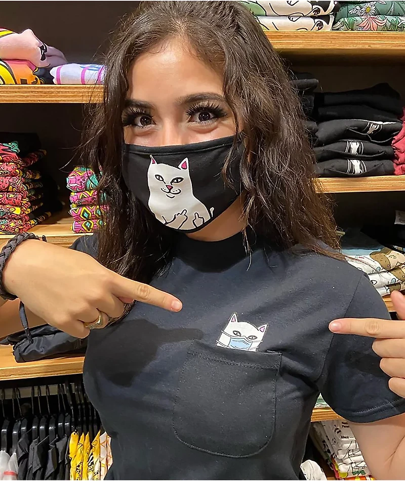 RIPNDIP Nermaphobe Black Pocket T-Shirt