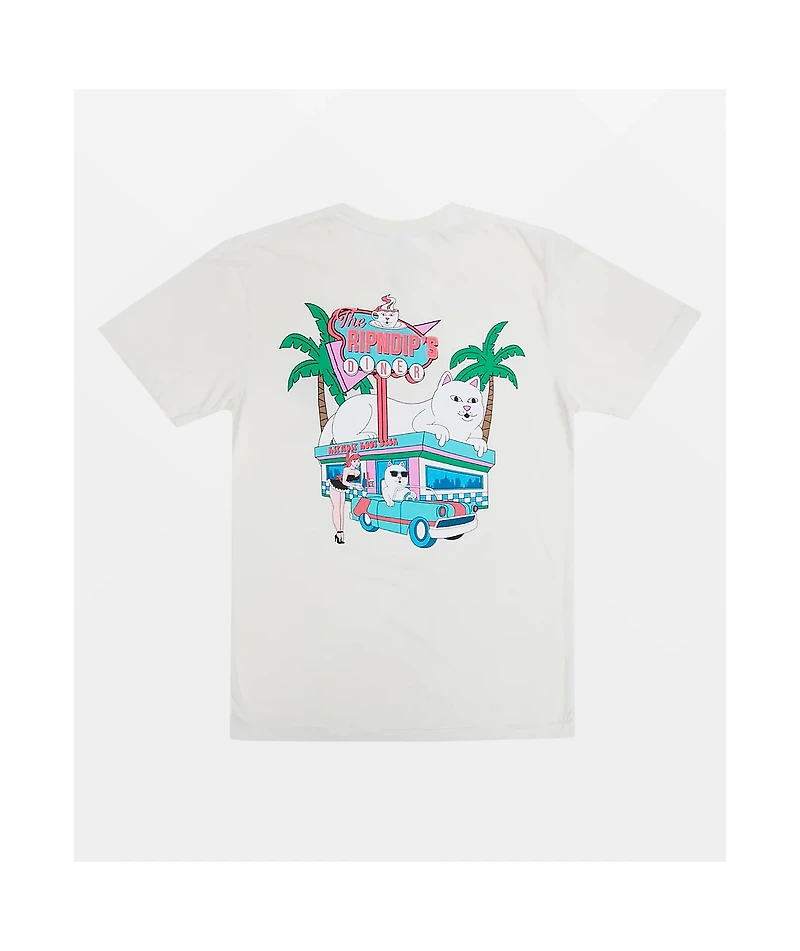 RIPNDIP Nerms Diner Natural T-Shirt