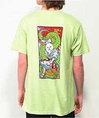 RIPNDIP Nermurari Warrior Pale Green T-Shirt