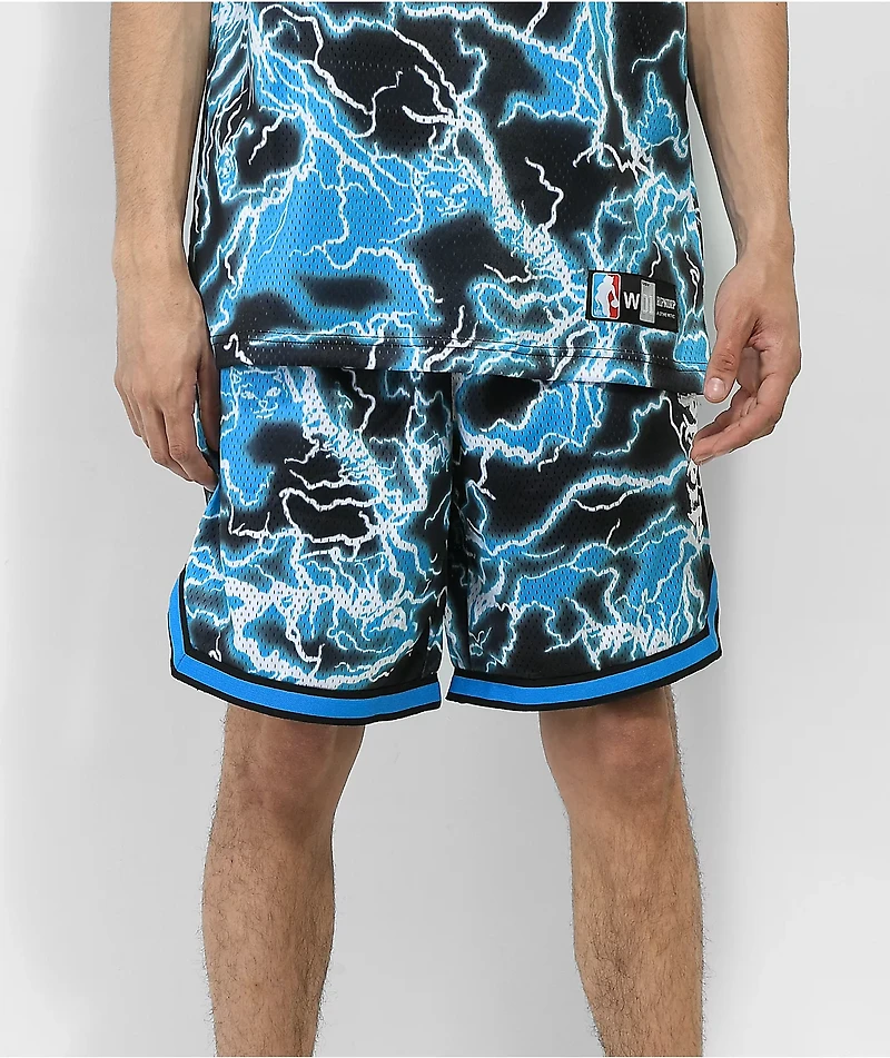 RIPNDIP Nikola Black & Blue Basketball Shorts