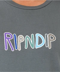 RIPNDIP OG Prisma Charcoal Boyfriend T-Shirt