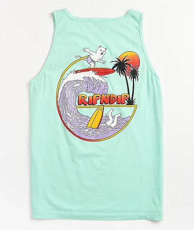 RIPNDIP Off My Wave Aqua Tank Top