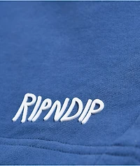 RIPNDIP Peek-A-Nerm Blue Sweat Shorts
