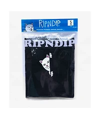 RIPNDIP Peeking Nermal Black Boxer Briefs
