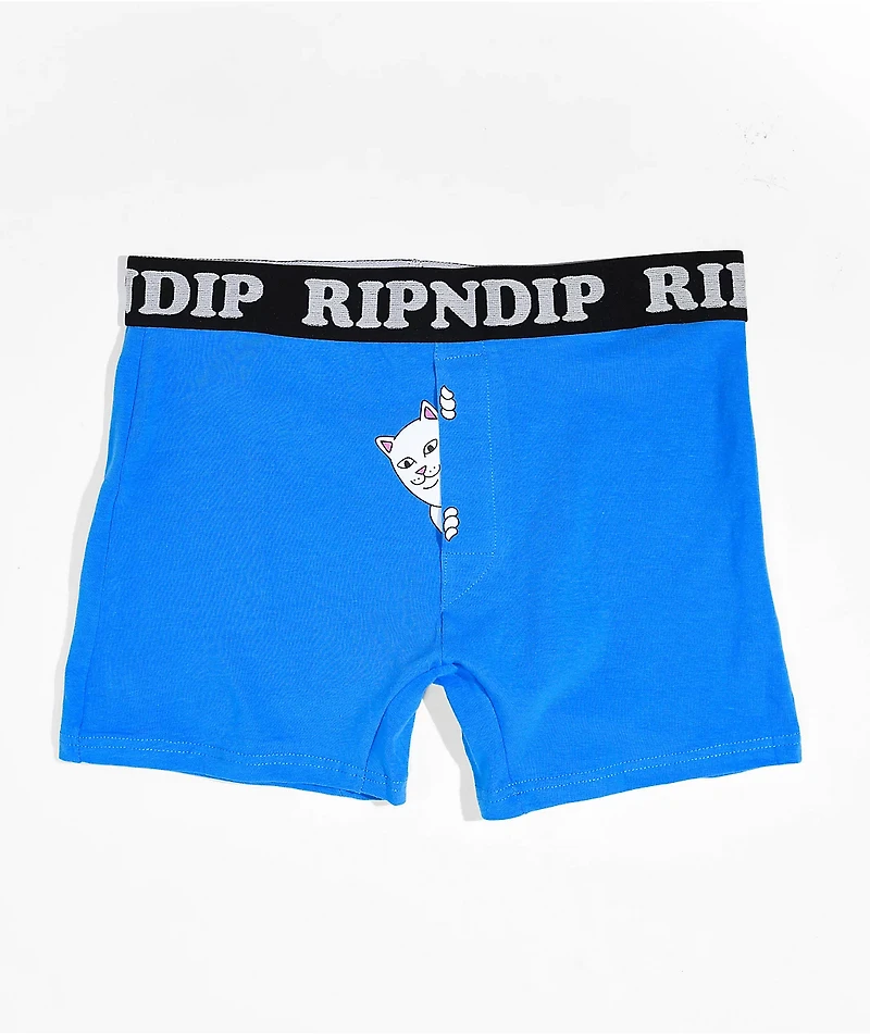 RIPNDIP Peeking Nermal Blue Boxer Briefs