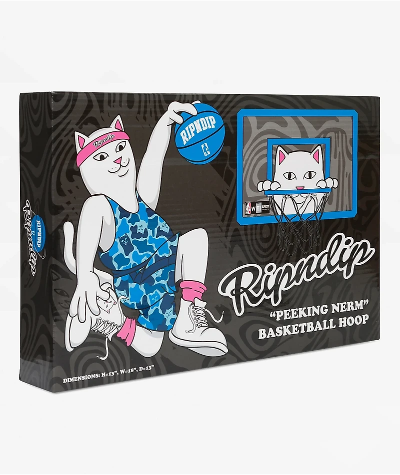 RIPNDIP Peeking Nermal Hanging Basketball Set