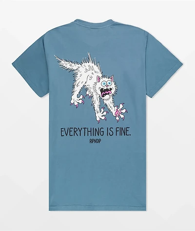 RIPNDIP Perfectly Calm Blue T-Shirt