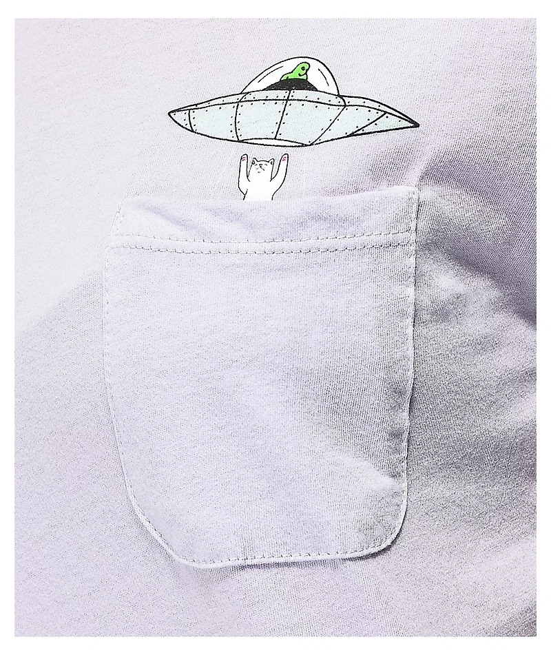 RIPNDIP Probe Pocket Purple Boyfriend Fit T-Shirt